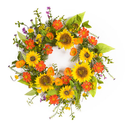 Couronne de tournesol 22 po