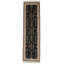 Tapis de couloir oriental en laine / coton brun / noir / ivoire 2 pi 7 po x 9 pi 10 po Oriental