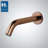 FontanaShowers Rose Gold Wall Mount Bathroom Touchless Faucet