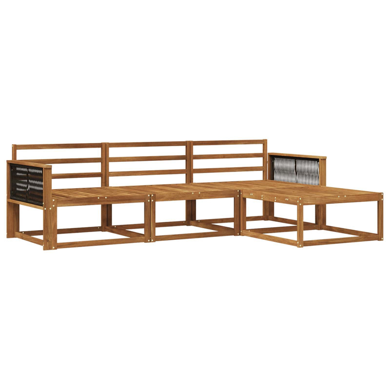  Outdoor Sofa Set 4 Pcs Garden Furniture Patio Backyard Seating Modular