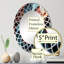 Fyllen - Miroir mural moderne ovale-751742496