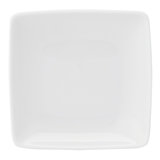 Carré White Porcelain Dinner Plate