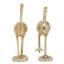 Ensemble de 2 figurines en métal Gericho