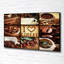 Coffee Collage - Wrapped Canvas Print