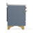 Majestic III Series 48 Inch Induction Range with 6 Induction Elements in Blue Grey (Brass Trim)-124828831-124828826