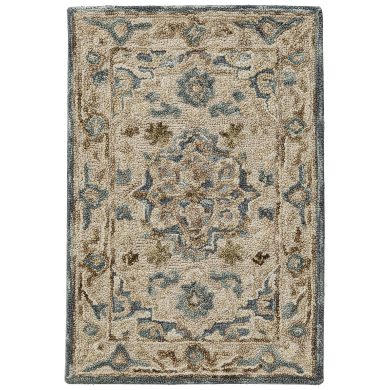 Thermon Hand Tufted Wool Indoor Rug, 2'x3'