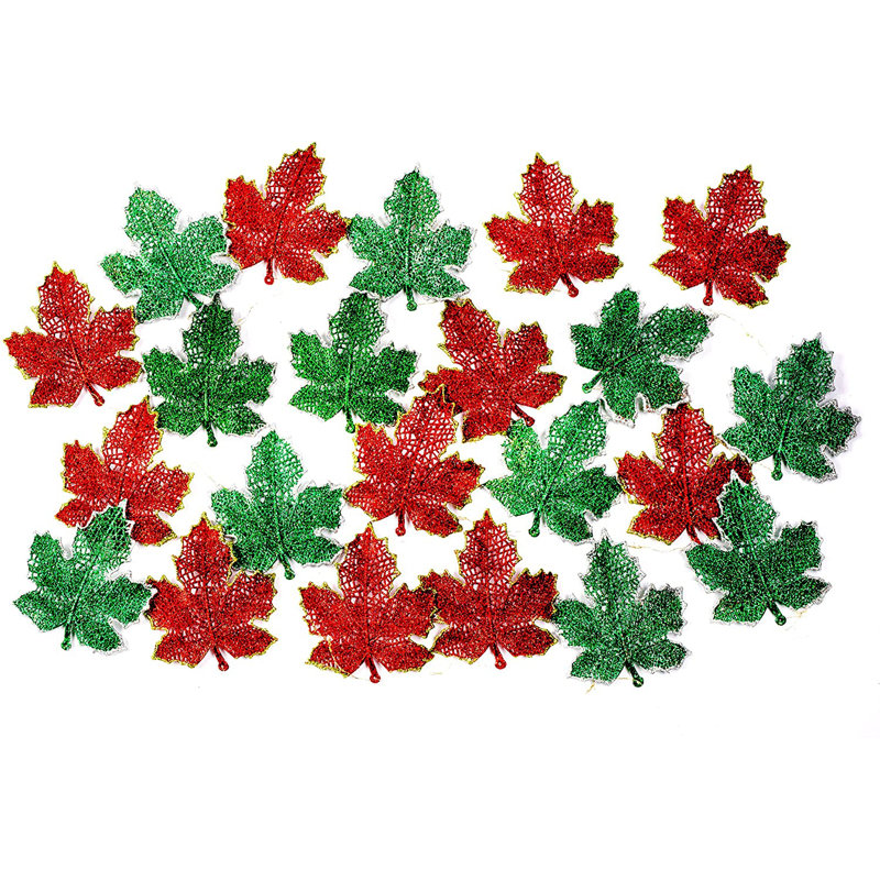 4'' Shatterproof Holiday Shaped Ornament, Red/Green