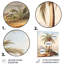 Décoration murale en métal Minimalisme Palm Paradise - Palmiers et palmiers-92735185