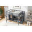 Structure de lit mezzanine avec garde-robe-782503548