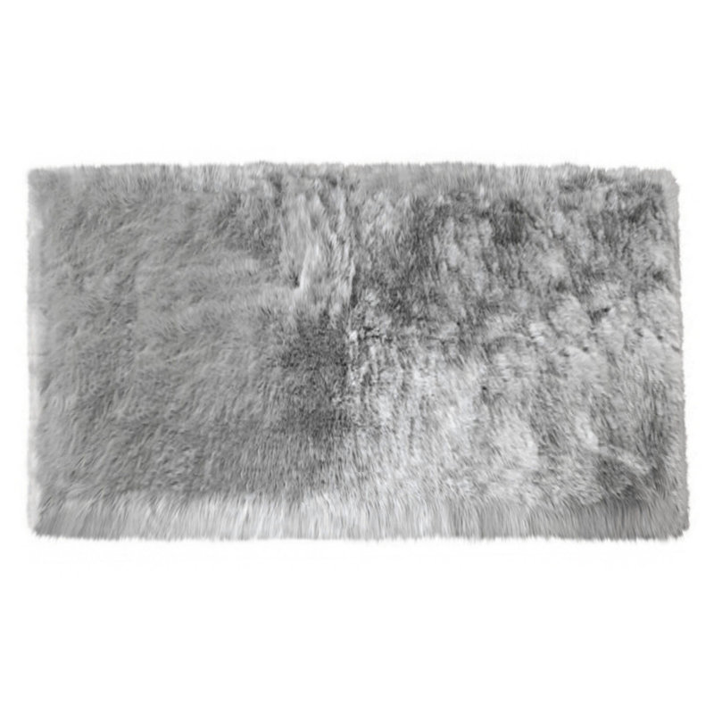 Mar Vista Faux Sheepskin Indoor Rug, Runner 2'6" x 9'6"