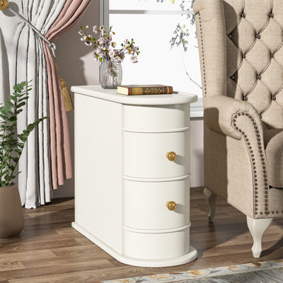 Solid Wood Frame End Table