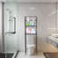 Rangement autoportant au-dessus de la toilette Cothern