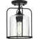 Reepham Glass Semi Flush Mount