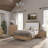 Upholstered and Strap Panel Bed-781076065