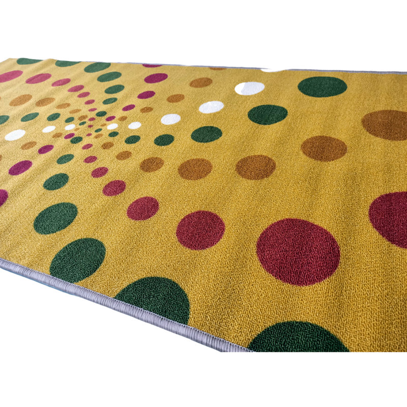 Leif Polka Dots Area Rug, Runner 49 x 137cm