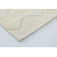 Wool Geometric Area Rug in Ivory