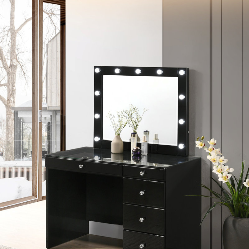 Ensemble de meuble-lavabo 1 pièce 5 pièces, Noir