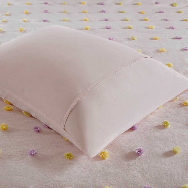 Ensemble d'édredon en coton jacquard