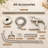 Brushed Nickle Freestanding Floor Mount Waterfall Bath Tub Filling Mixer with Hand Sprayer Single Handle Shower Faucet