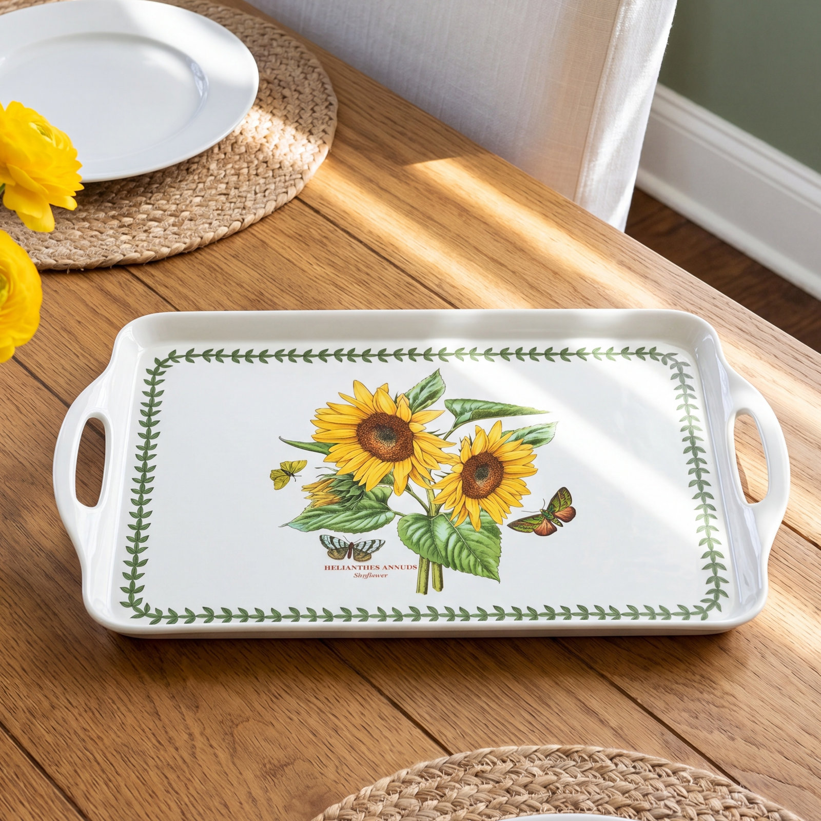 Botanic Garden Handled Tray