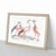 Crane Birds by Johan Teyler - Picture Frame Painting Print-55490306-55490304