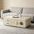 French-style rectangular storage coffee table