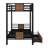 Adiel Kids Twin XL Over Twin XL Bunk Bed with Drawers-402255154