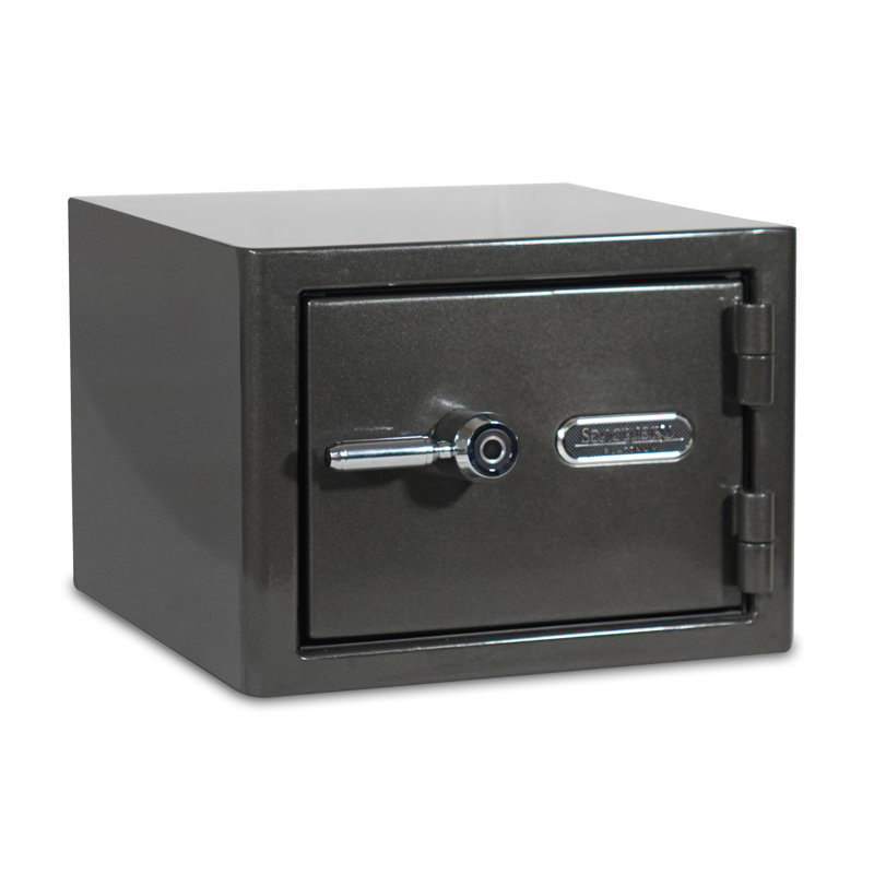 Platinum Dark Gray Biometric Fireproof Waterproof Safe, 1.07 Cu. Ft.