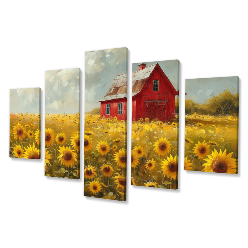 Paula - Sunflowers Canvas Art Set