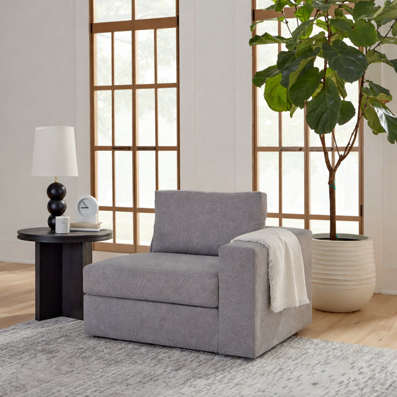 Fauteuil Flex, Galet gris foncé