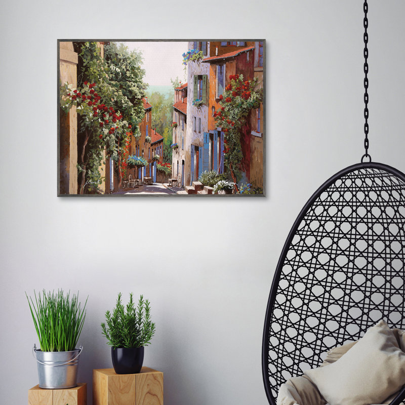 " Vecchia Cagnes " by Guido Borelli