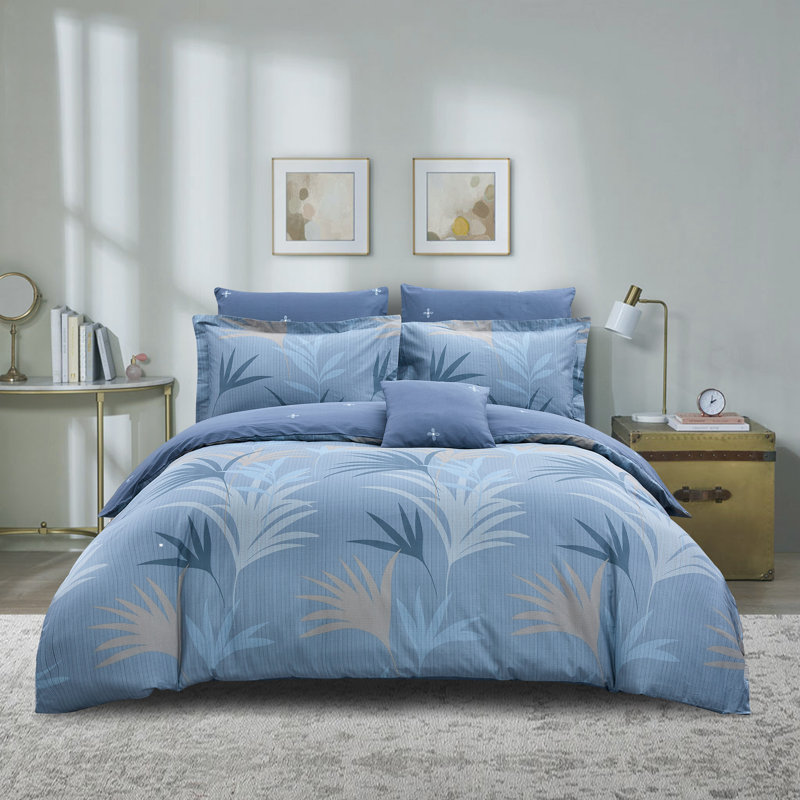 Ensemble de housse de couette 4 pièces Bayou Breeze Grace, Simple
