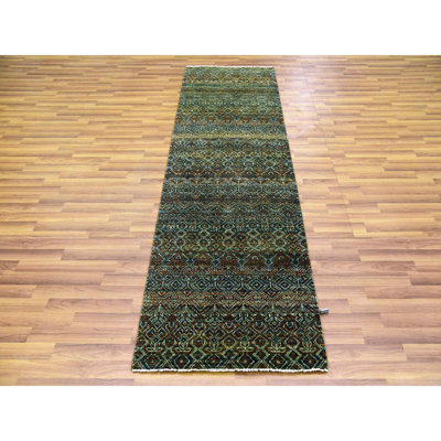 Jezdimir One-of-a-Kind 2'6" X 8' New Age Runner Wool Area Rug