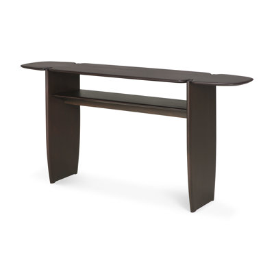 Polished Imperfect 51.2'' W Solid Wood Console Table