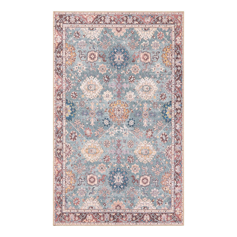 Lulabelle Performance Chenille Floral Indoor Rug