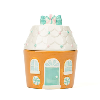 Bocal à biscuits 10 Strawberry Street Gingerbread House