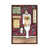 Classic Brown Wood Floater Framed