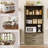 Kitchen Cabinet with Drawers and Door-1113023488