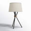Lampe de table trépied 25,5 po Carmine