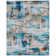 Abstract Area Rug in Blue