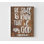 «Be Still And Know That I Am God», affiche du psaume 46:10, impression encadrée de versets de la Bible, impression de psaume en bois rustique, décor de chalet de forêt