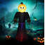 Citrouille fantôme gonflable 7 'Halloween