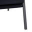 Fauteuil d'appoint en similicuir, fauteuil rembourré simple avec structure en métal noir robuste, fauteuil de lecture industriel pour salon, chambre, bureau, salle d'attente