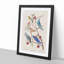 Warbler Bird & Blue-Birds by John Audubon - Framed Print-55605391-55605392