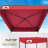 4" W x 4" D Steel Pop-Up Canopy Portable Privacy Dressing Room-110365653