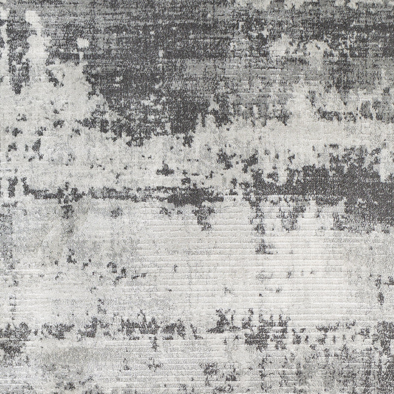 Abstract Indoor Rug, Rectangle 2' x 2'11"