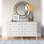 Commode double 6 tiroirs l 52,56 po