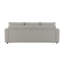 Canapé-lit modulaire Beige Boucle