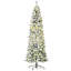 Arbre de Noël artificiel enneigé avec 250 lumières DEL et 462 pointes préinstallées-512252802