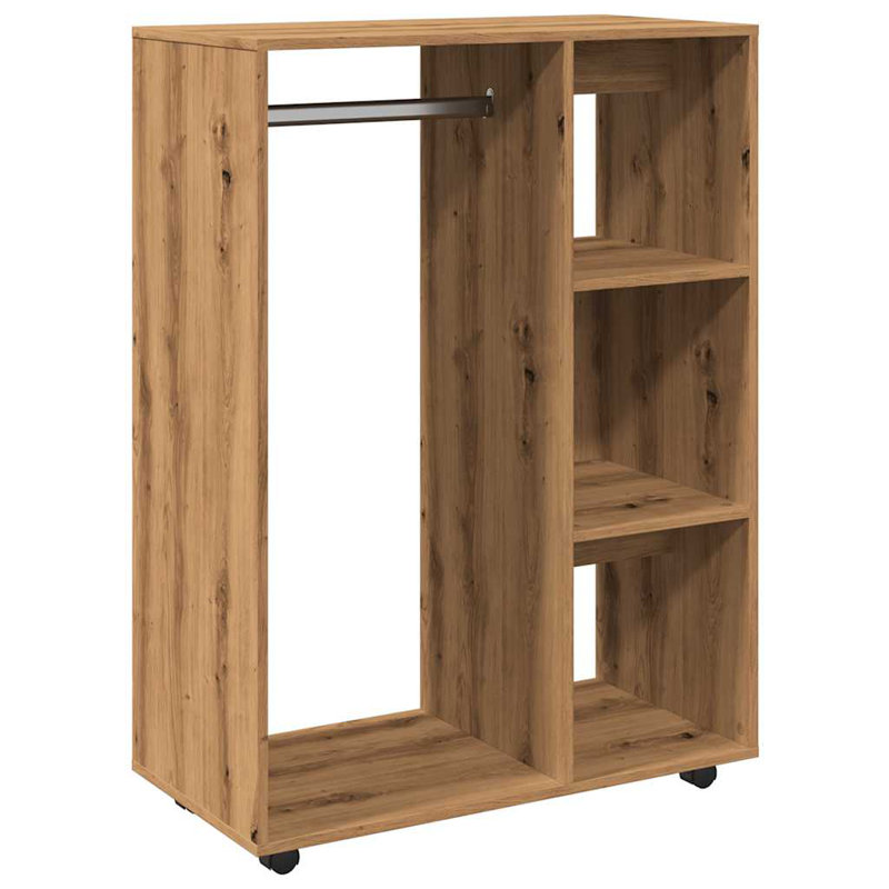 Ayanda Manufactured Wood Wardrobe, Artisan Oak